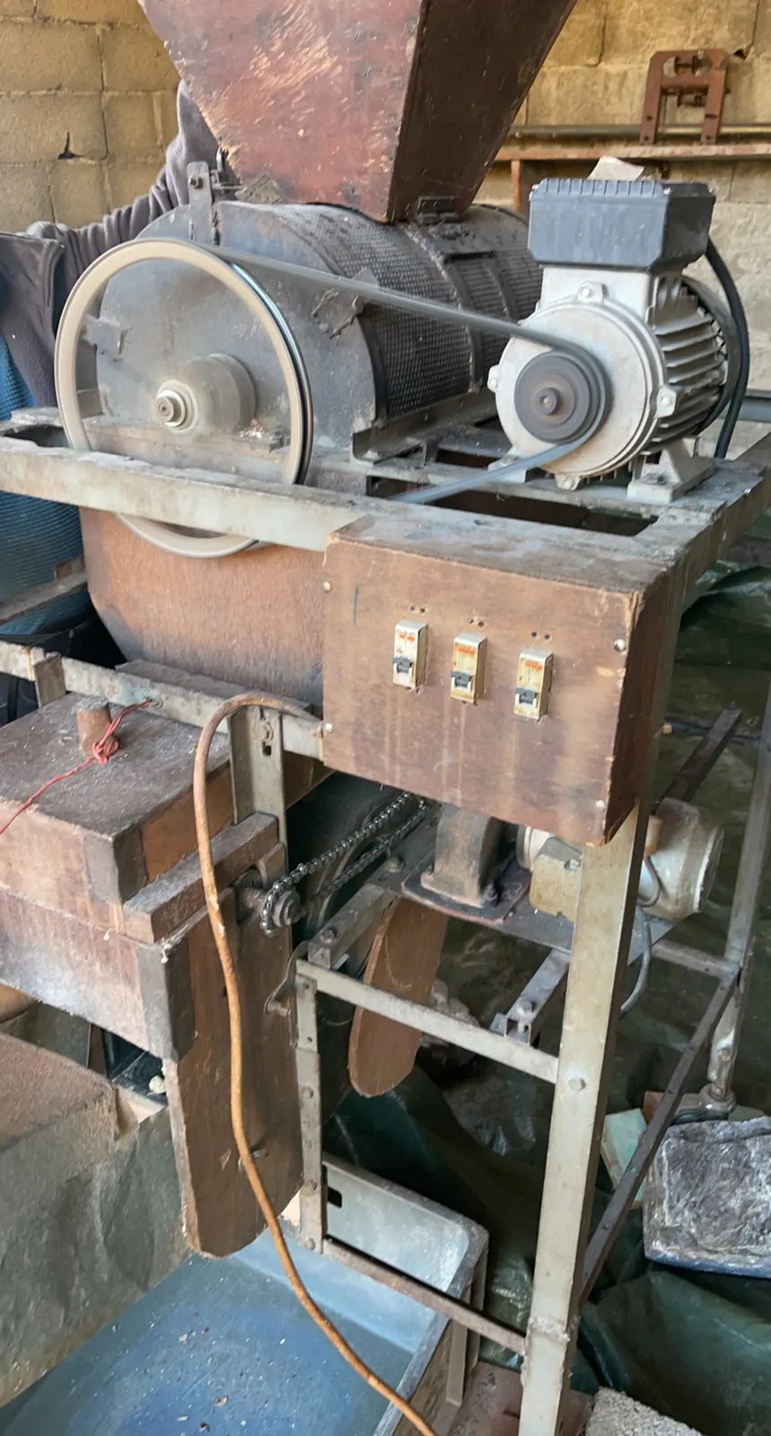 Le moulin et sa transmission